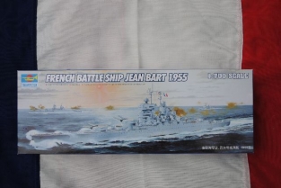 TR05752  French Battle Ship JEAN BART 1955